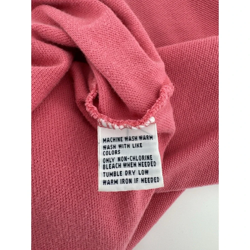 Polo‎ Ralph Lauren Men's Shirt Pink Red Short Sleeve Classic Fit Size XL